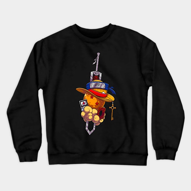 Shonen artefacts Crewneck Sweatshirt by Meca-artwork